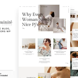 Lafiminite blog theme