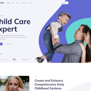 Astra Child Care Corporate Website Theme