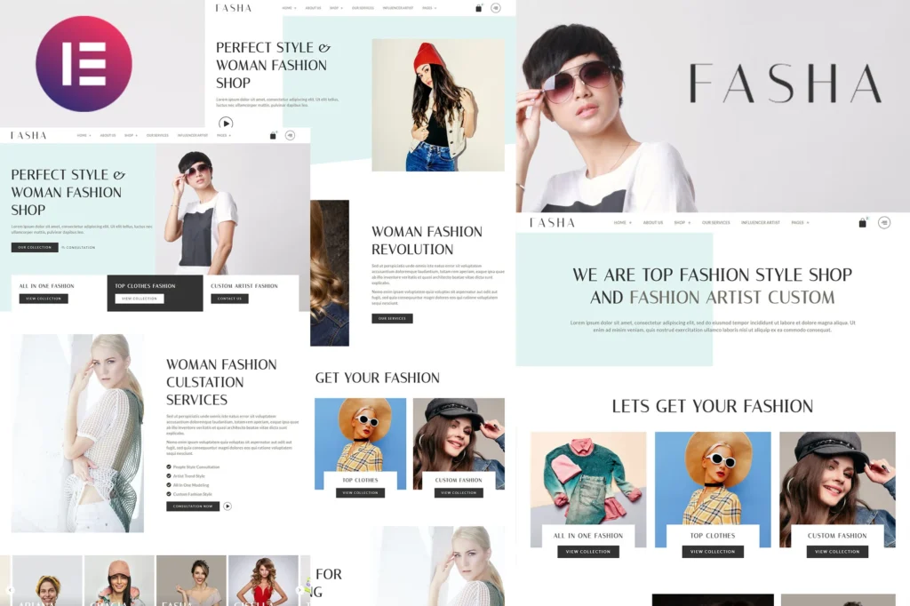 Fasha - Woman Fashion & Shop eCommerce