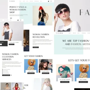 Fasha - Woman Fashion & Shop eCommerce