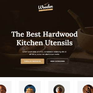 Kadence Wooden Craft (Wood Products Enterprise Theme)