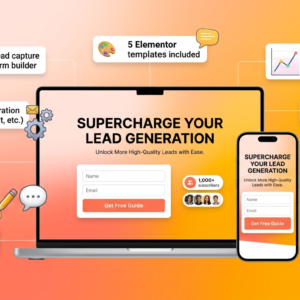 Lead Generation Landing Page Kit – Turn Visitors Into Subscribers & Customers