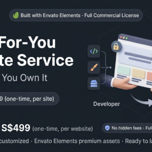 Done-For-You Website Service – We Build It, You Own It