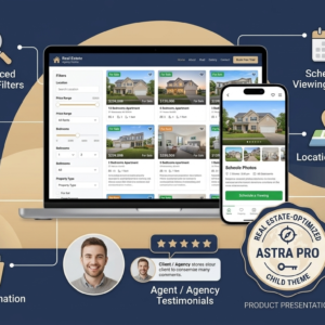 Real Estate Website Kit – Complete WordPress Solution for Property Agents & Agencies