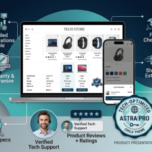 Electronics Store WooCommerce Kit – Complete E-Commerce Solution for Gadget Retailers
