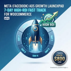 Meta (Facebook) Ads Growth Launchpad | 7-Day High-ROI Fast Track for WooCommerce